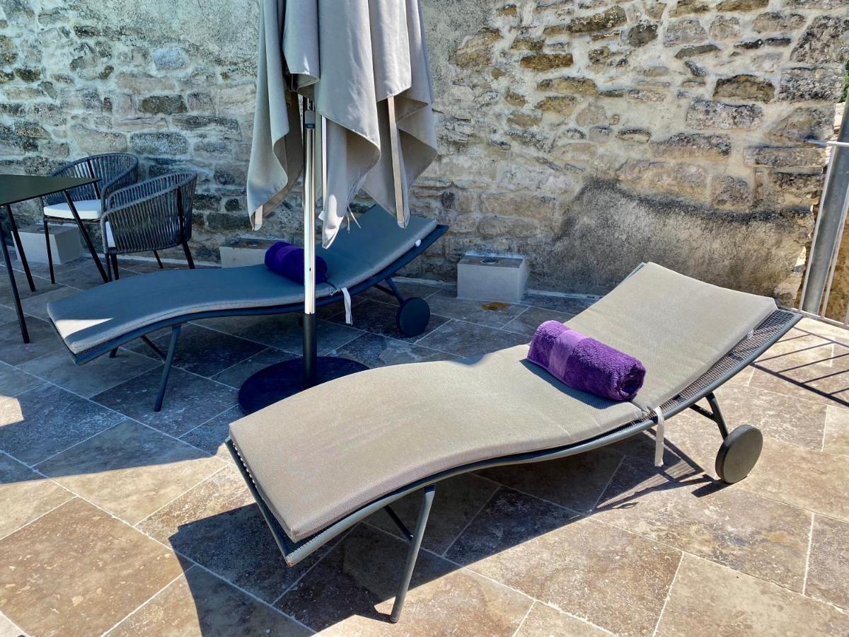 La Maison Des Vendangeurs - Table D'Hotes Le Soir Du Jeudi Au Dimanche- Jacuzzi - Balneo Spa - Acces Piscine Pour Toutes Les Chambres Sauf Studio Coquet- Piscine De Mai A Mi-Octobre Martignargues Exteriör bild