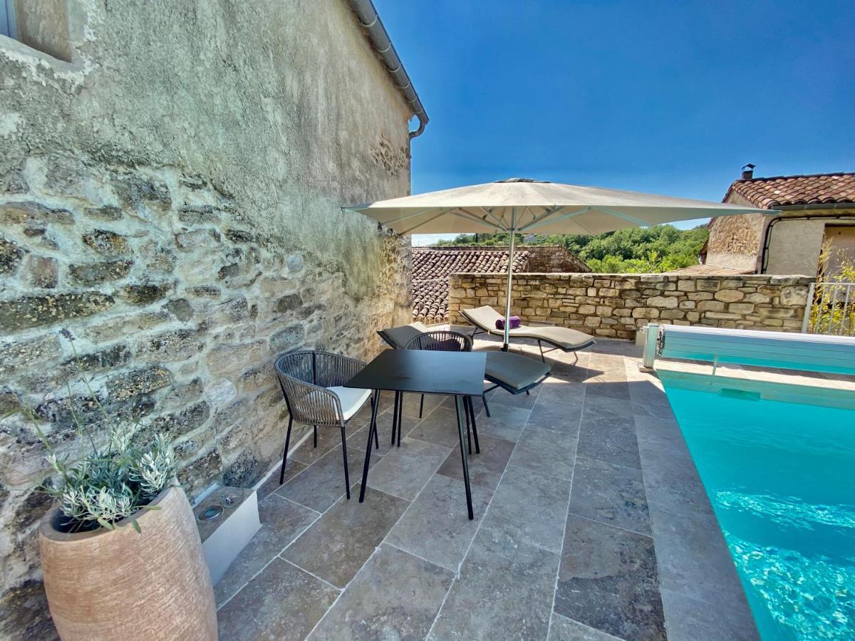 La Maison Des Vendangeurs - Table D'Hotes Le Soir Du Jeudi Au Dimanche- Jacuzzi - Balneo Spa - Acces Piscine Pour Toutes Les Chambres Sauf Studio Coquet- Piscine De Mai A Mi-Octobre Martignargues Exteriör bild