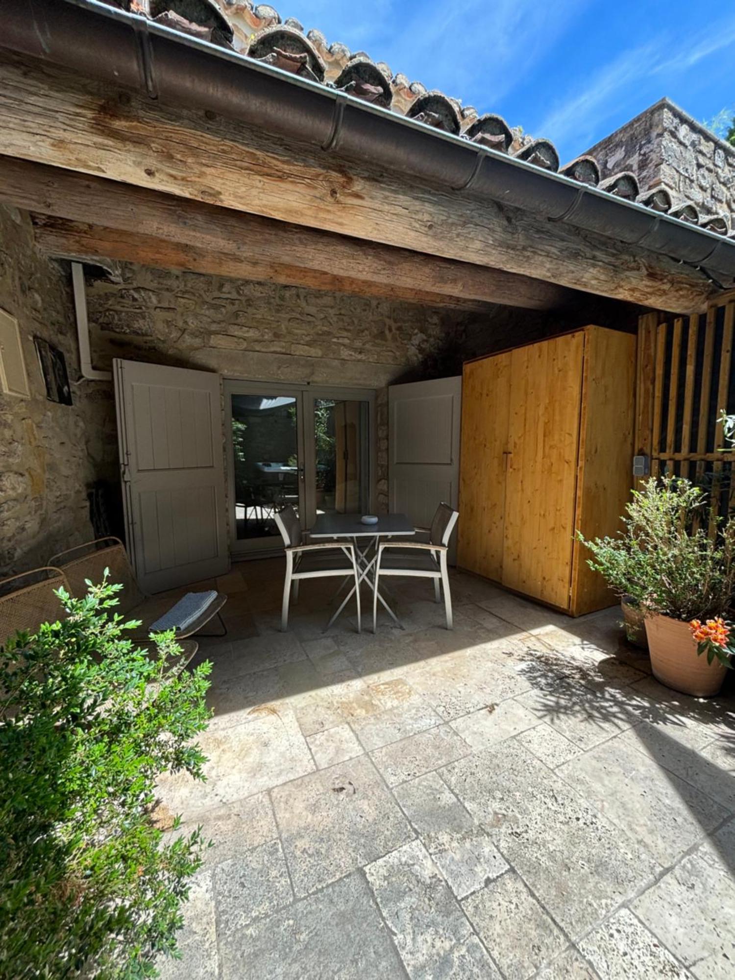 La Maison Des Vendangeurs - Table D'Hotes Le Soir Du Jeudi Au Dimanche- Jacuzzi - Balneo Spa - Acces Piscine Pour Toutes Les Chambres Sauf Studio Coquet- Piscine De Mai A Mi-Octobre Martignargues Exteriör bild